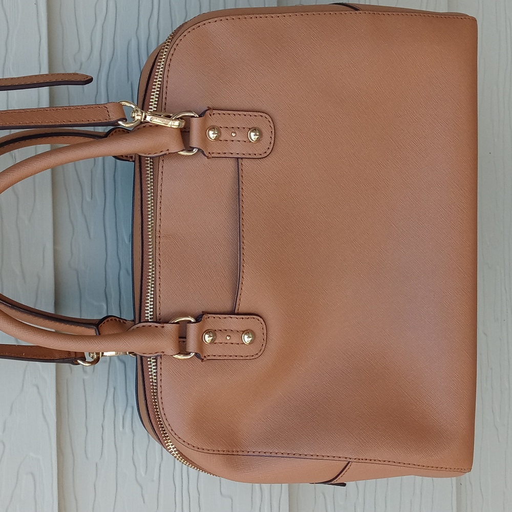 Michael Kors Satchel w Cross body Strap - Picture 4 of 8